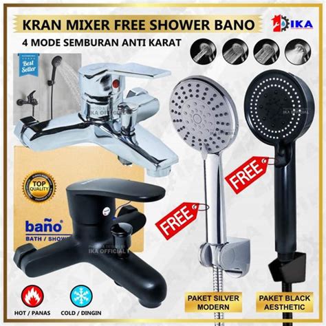 Jual Kran Shower Keran Kamar Mandi Toilet Air Panas Dingin Keran Mixer