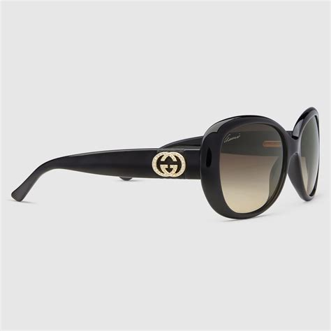 Oversize Optyl Sunglasses Gucci Womens Round And Oval 380070j13231064