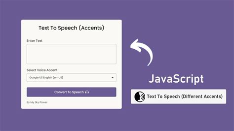 How To Text To Speech With Different Accents In JavaScript YouTube