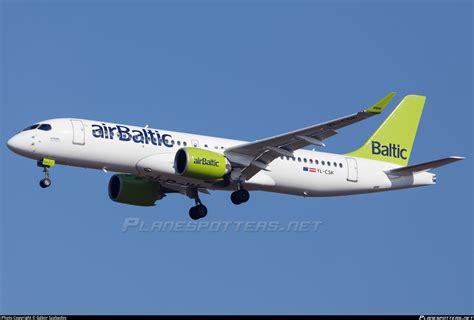 YL CSK Air Baltic Airbus A220 300 BD 500 1A11 Photo by Gábor Szabados