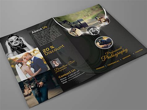 Free 14 Photography Brochure Designs In Psd Indesign Ai Ms Word