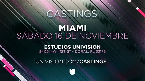 Casting En Miami Para El Reality De Los Creadores De Nuestra Belleza Latina Realities Nuestra
