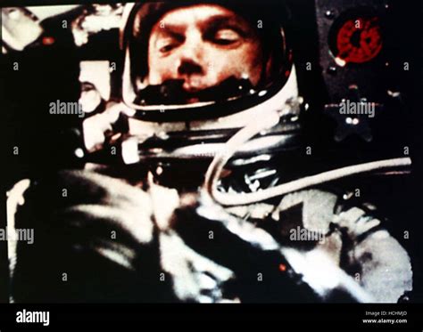 Astronaut John H Glenn Jr Is Shown During His Historic Earth Orbital