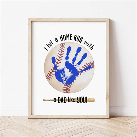 Baseball Fathers Day Gifts | Baseball Craft Preschool | Ollie + Hank