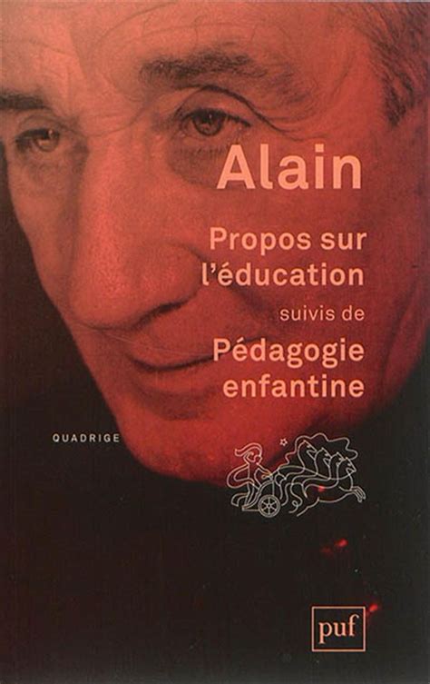 Propos sur l éducation suivis de Pédagogie enfantine 7e édition