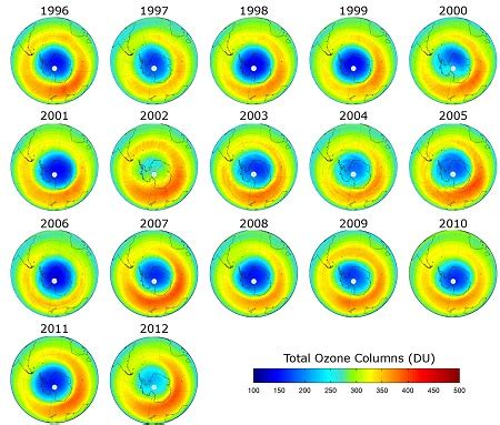 Satellites track the health of the ozone layer - Earth Online