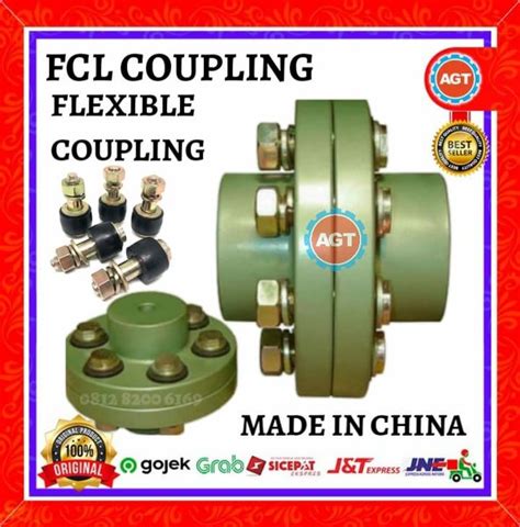 Jual FLEXIBLE COUPLING FCL 250 MAX BORE 71mm MURAH ORIGINAL Di