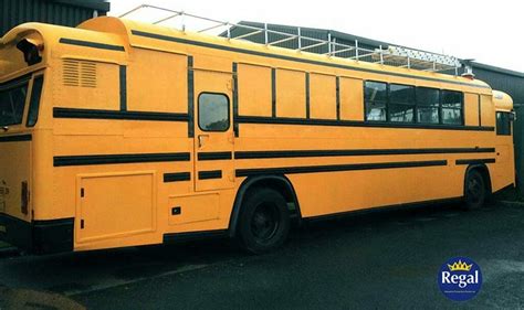 Bluebird School Bus Conversion - Metal Paint | Regal Paints