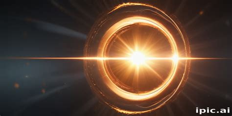 stunning visualization   cosmic phenomenon  radiant light rays