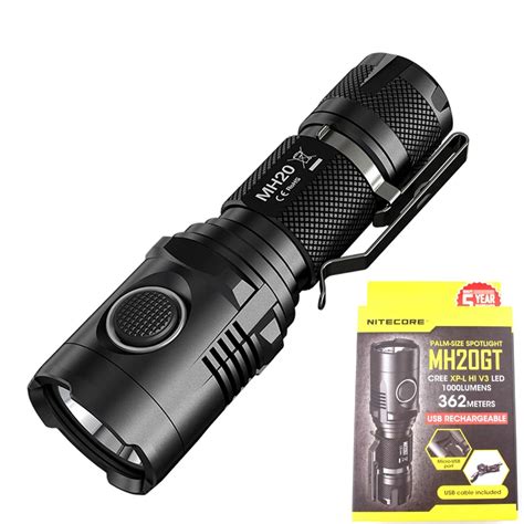 Outdoor Flashilght Nitecore Mh Gt Cree Xp L Hi V Max Lm Beam