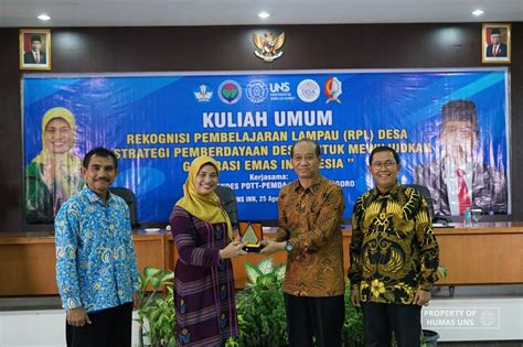 Collaborating With BPSDM Kemendes PDTT UNS Holds Village RPL Public