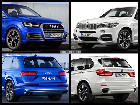 Photo Comparison: BMW X5 M50D vs Audi SQ7 TDI