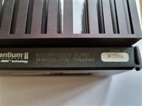 Intel Pentium 2 Processor - Secondhand European | Second hand stuff ...