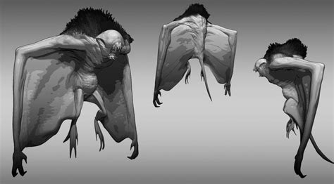 Artstation Kong Skull Island Flying Creature Concepts Luis Carrasco