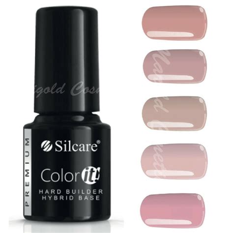 Silcare Color It Premium Hybrid Uv Led Gel Nail Polish Hard Builder