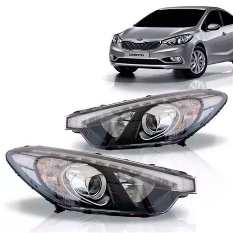 Farol Kia Cerato 2014 2015 2016 Led Parcelamento Sem Juros