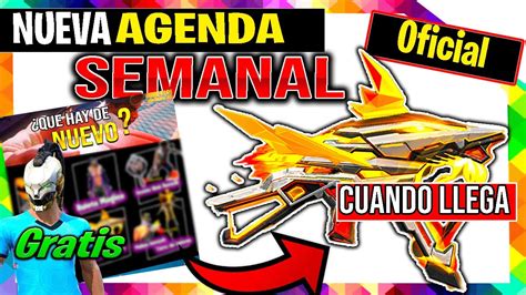 Nueva Agenda Semanal De Free Fire Cuando Llega La Ump Evolutiva Free