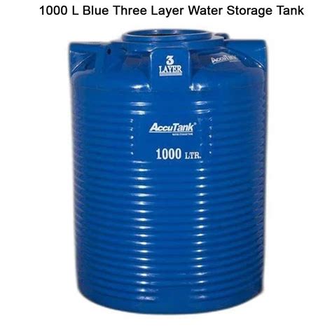 L Blue Three Layer Water Storage Tank At Rs Piece Layer