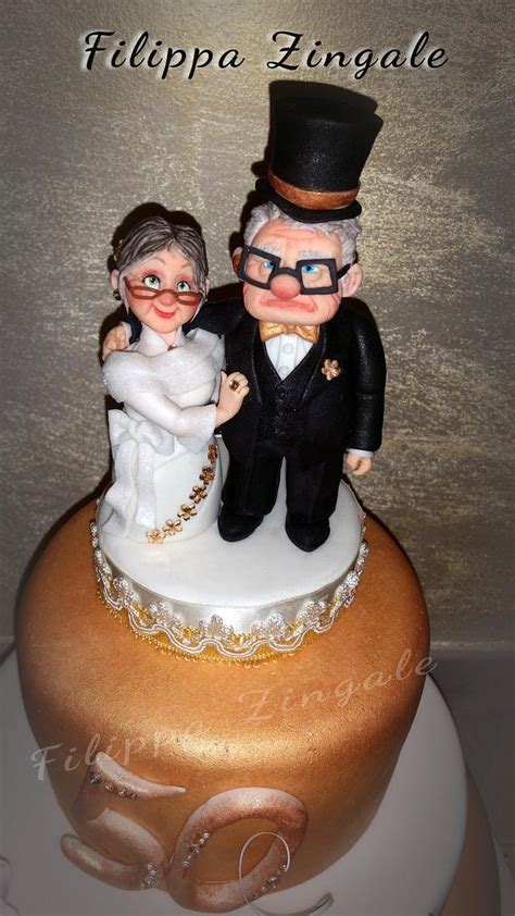 Carl And Ellie Anniversary Decorated Cake By Filippa Cakesdecor