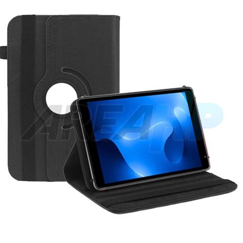 AREAHP Rotate Rotary Flip Leather Case Casing Cover Advan XTAB 8 Inch