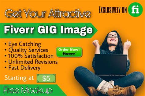 Design A Professional Fiverr Gig Image Fiverr Gig Thumbnail By