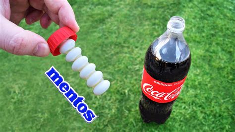 Experiment Mentos Vs Coca Cola Youtube