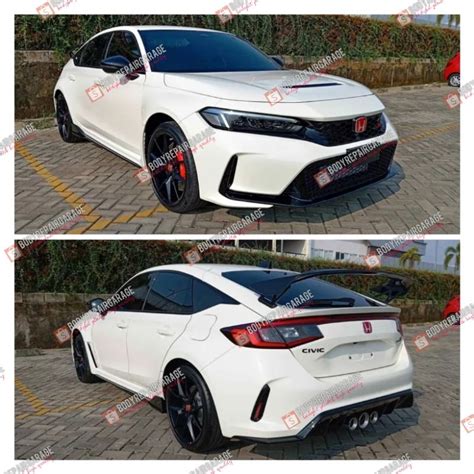 Jual Bodykit Bumper Honda Civic Typer R 2023 2024 Plastik Abs Free