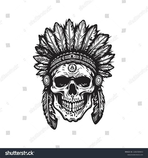 2 722 Skull Indians Logo Images Stock Photos Vectors Shutterstock