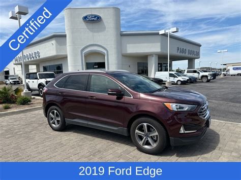 Certified Pre Owned 2019 Ford Edge SEL Near Paso Robles Paso Robles