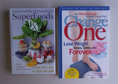 Healthy Eating Weight Loss Book Lot S10 Super Foods RX Readers Digest Diet Hardcover