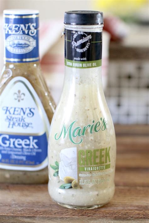 The Best Bottled Salad Dressing Greek Vinaigrette Salad Dressing Greek Salad Dressing