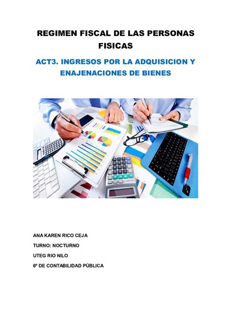 Calaméo Regimen Fiscal De Las Personas Fisicas Act 3