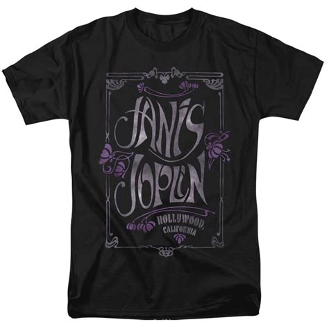 Janis Joplin Janis Deco Type Unisex Adult T Shirt Walmart