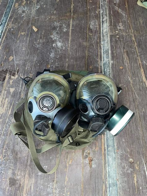 Msa Gas Mask Mcu 2 Millenium 40mm Nato Cbrn Etsy