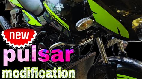 Old Pulsar Modification Youtube Stickering Modified Redium