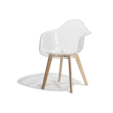 Chaise De Bureau Transparente Belive Chaise