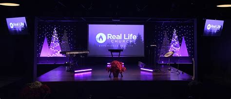 Cotton Christmas Stage Design Church Stage Design Ideas Scenic Sets