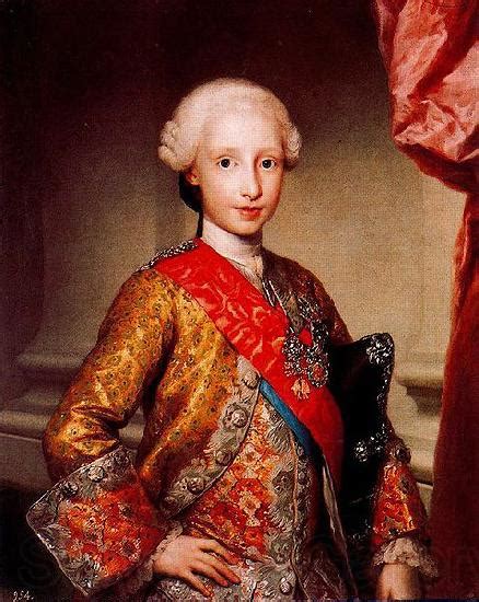 Portrait Of Infante Antonio Pascual Of Spain Anton Raphael Mengs Open