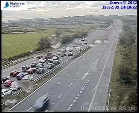 M61 Live Traffic As Police Incident Forces Motorway To Close Near