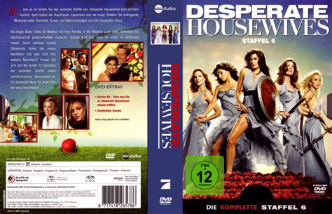 Desperate Housewives 2004 2012 Staffel 6 R2 German DVD Cover Labels