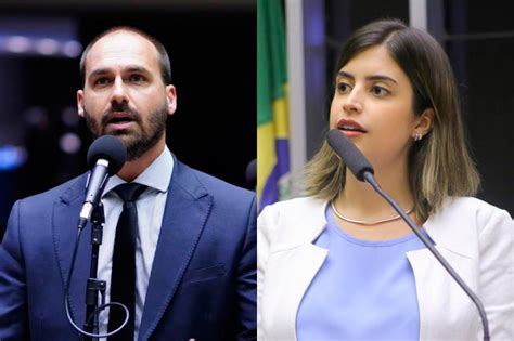 Stf Recebe Queixa Crime Contra Eduardo Bolsonaro Por Difamar Deputada