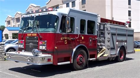 Meriden Fire Department Engine 5 Responding Youtube