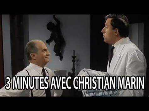 3 minutes Louis de Funès avec Christian Marin YouTube