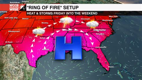 Ring Of Fire Weather Pattern Brings Severe Weather Threat To The