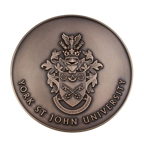 York St John University Medal • Medal Makers Commemorative And Military