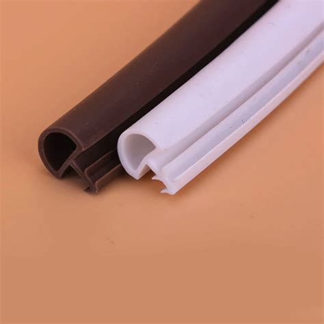 5m Pvc Wooden Door Window Sash Seal Bumper Strip Weatherstrip Sound