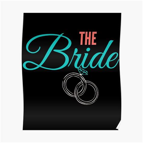 "The bride" Poster for Sale by mwebba2005 | Redbubble