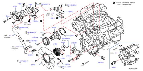 Nissan Titan Oil Cooler Diagram Oil Cooler Leak He