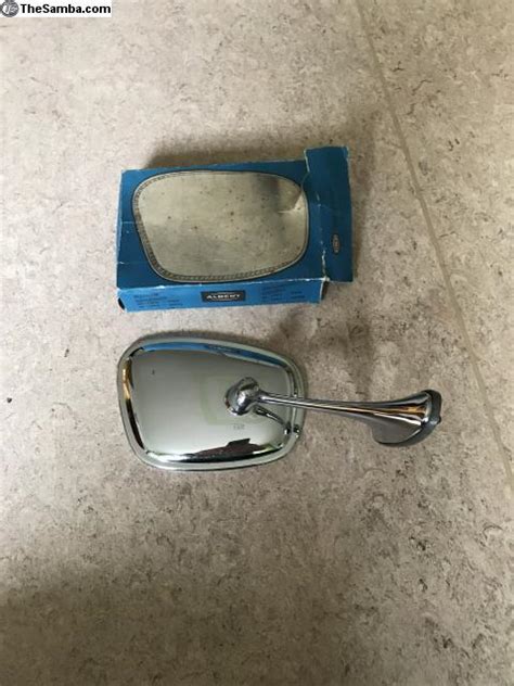 TheSamba VW Classifieds NOS Albert Mirror Vw Beetle Split Oval