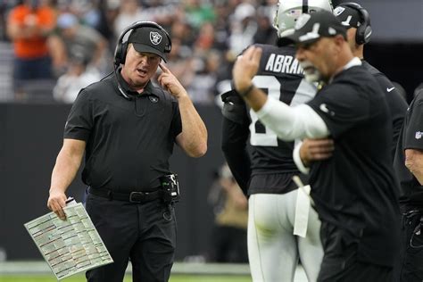 Jon Gruden Again Says He S Not A Racist After Raiders Loss Ap News